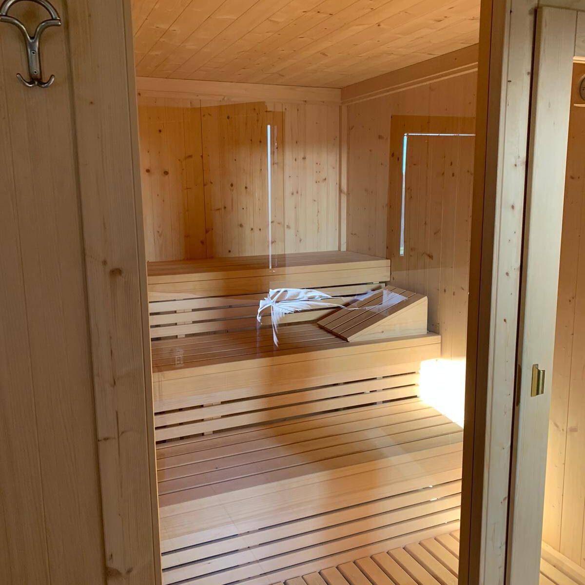 Sauna di grandi dimensioni