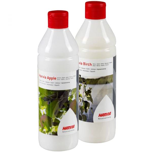 KIT ESSENZE PER SAUNA ALLA MELA (500 ml) E BETULLA (500 ml)