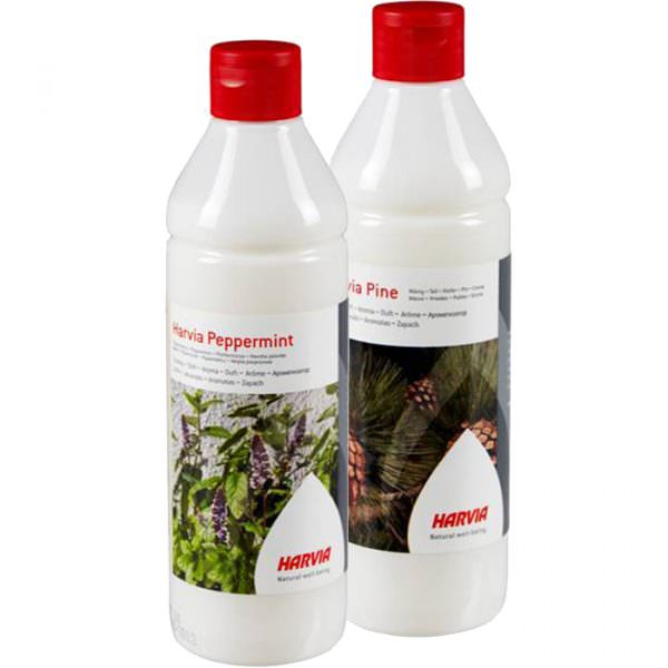 KIT ESSENZE PER SAUNA ALLA MENTA (500 ml) E PINO (500 ml)