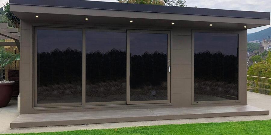 Casetta benessere da esterno con Sauna Casetta benessere da esterno con Sauna