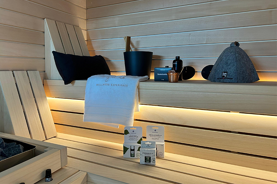 PARTICOLARI CHE CONTANO: GLI ACCESSORI PER SAUNA E BAGNO TURCO