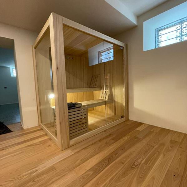 SAUNA INDOOR IN LEGNO