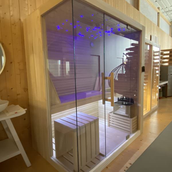 SAUNA IN LEGNO DI HEMLOCK