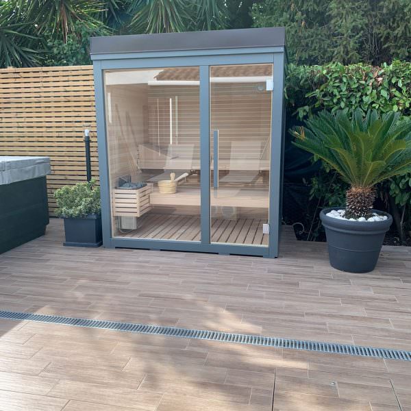 SAUNA DA GIARDINO