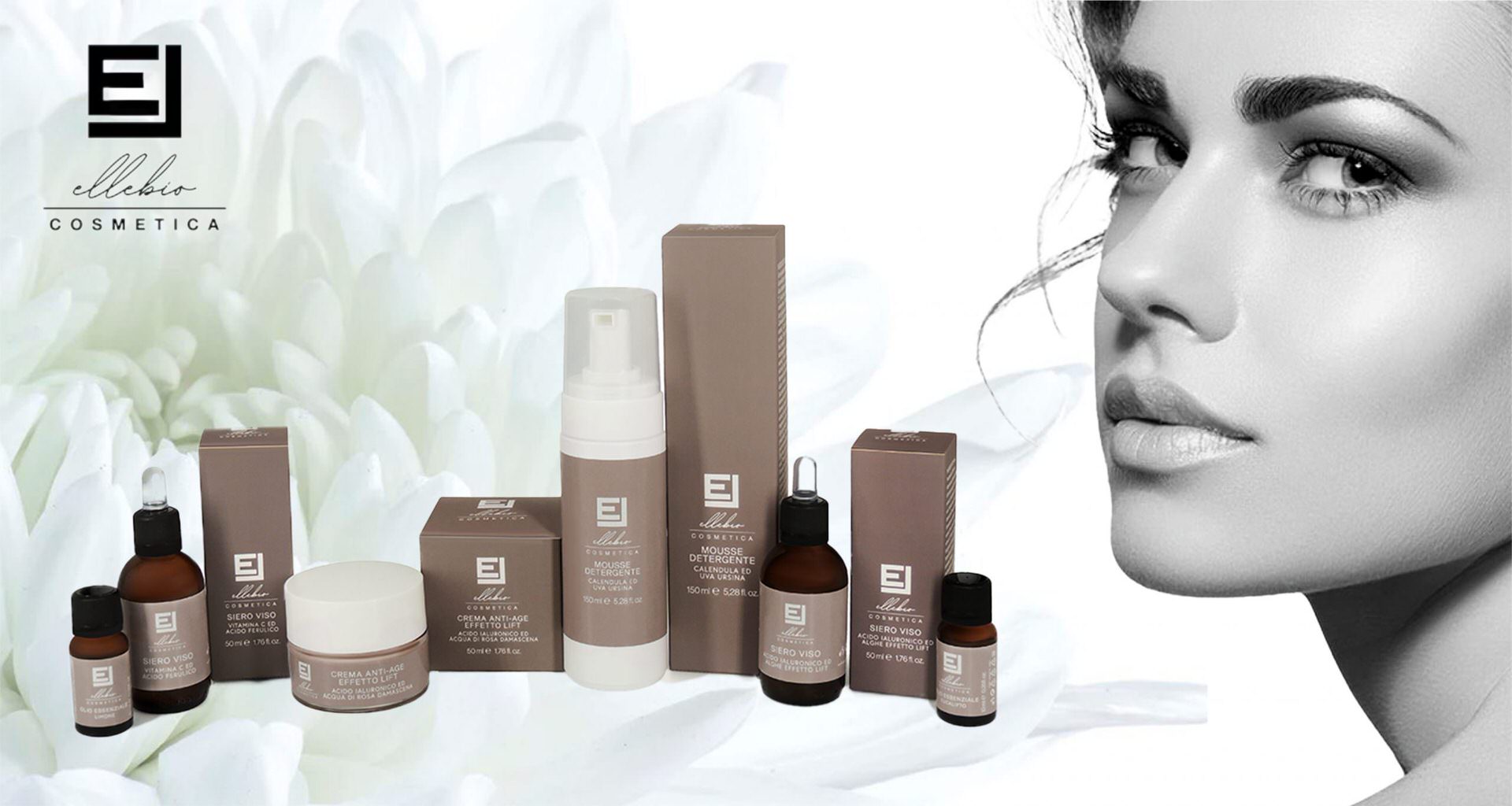 Ellebio cosmetica bio naturale italiana crema antiage crema acido ialuronico Ellebio cosmetica bio naturale italiana