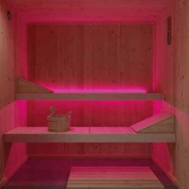 SAUNA DA INTERNO IN ABETE FINLANDESE