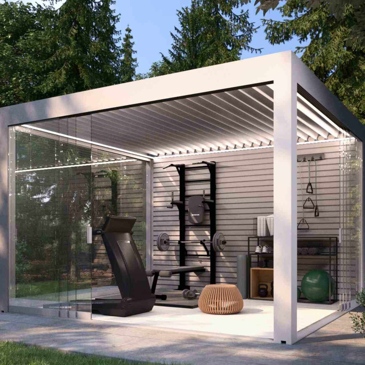 CASETTE ESTRERNE PER AREA BENESSERE E PALESTRA