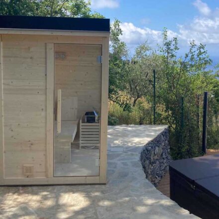 SAUNA YOUNG OUTDOOT IN LEGNO