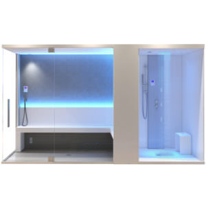 CABINA BAGNO TURCO E DOCCIA EMOZIONALE