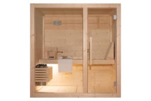 SAUNA FINLANDESE IN ABETE MOD. YOUNG