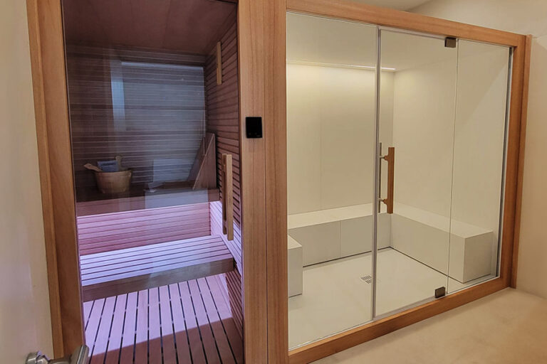 Sauna finlandese da esterno