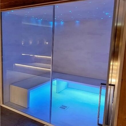 CABINA HAMMAM IN ALLUMINIO