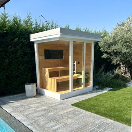 CABINA SAUNA DA ESTERNO