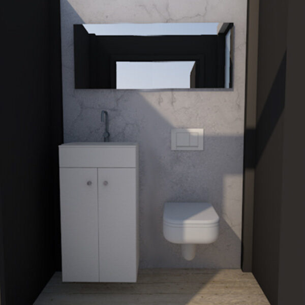 PARTICOLARI INTERNI DI CASETTE BAGNO DA ESTERNO