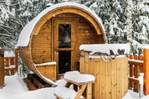 SAUNA A BOTTE