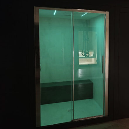 CABINA HAMMAM IN ALLUMINIO