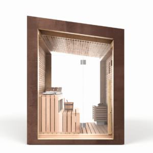 CABINA SAUNA IN LEGNO OUTDOOR