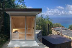 SAUNA OUTDOOR MOD.SPATIUM