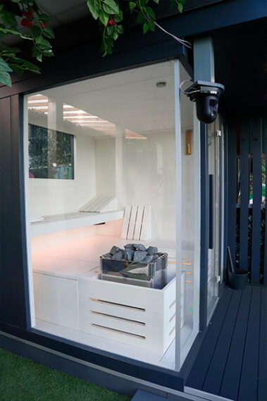 VISTA FIANCO SINISTRO SAUNA GRANDE FRATELLO