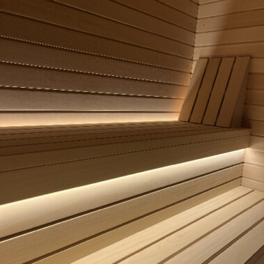 ELEMENTI IN TIGLIO E AYOUS PER LA SAUNA