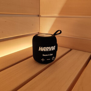Cassa Bluetooth harvia nera per sauna, impermeabile