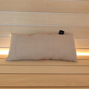 Cuscino per sauna in tessuto color beige