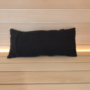 cuscino rento per sauna di color nero