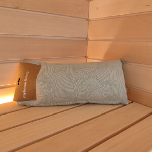 Cuscino in cotone vered per sauna