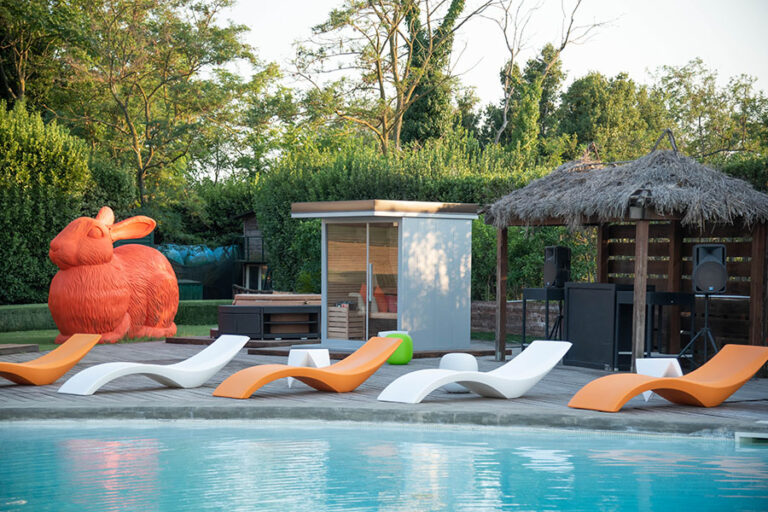 Sauna Outdoor in legno per 4 persone