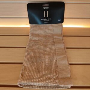 Sauna seat cover beige