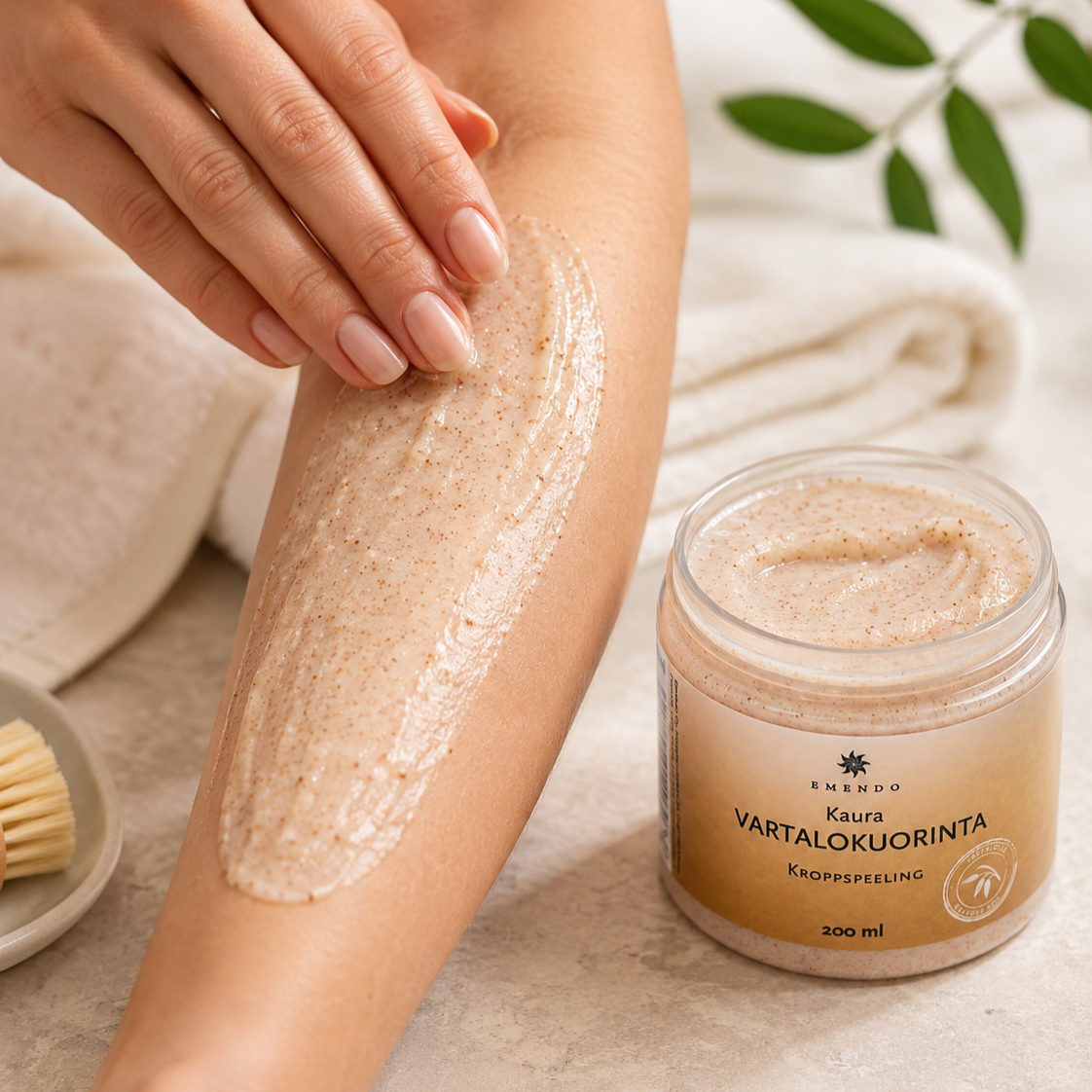 Scrub corpo esfoliante all'avena 200 ml - EMENDO Scrub corpo esfoliante all'avena 200 ml - EMENDO