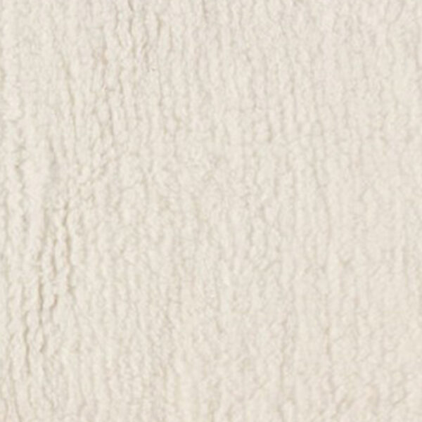 Tappetino da bagno in bambù color bianco