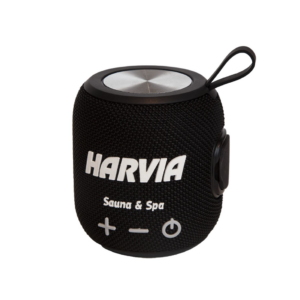Cassa Bluetooth nera per sauna impermeabile e resistente alle alte temperature