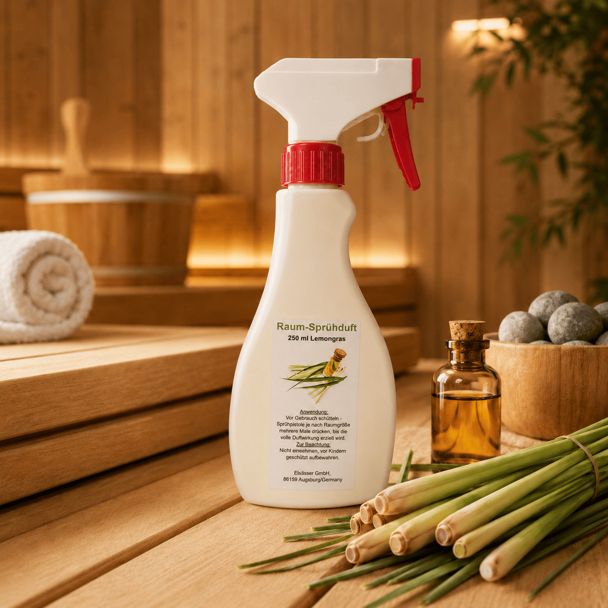 Fragranza Spray per ambienti alla Citronella - ELIGA Fragranza Spray per ambienti alla Citronella - ELIGA