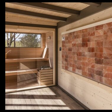 SAUNA INSERITA IN CASETTA BENESSERE