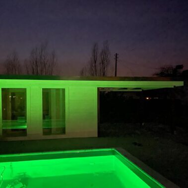 CASETTA DA ESTERNO IN LEGNO CON VERANDA