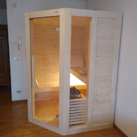 SAUNA CON FORMA PARTICOLARE