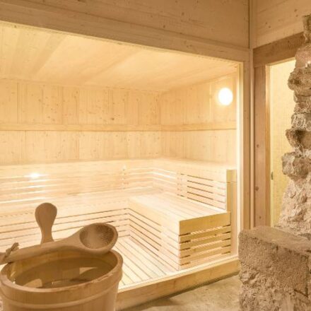 SAUNA IN ABETE PER CENTRO BENESSERE