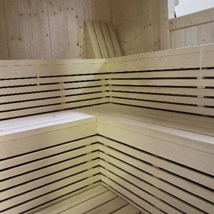 PARTICOLARE SAUNA PROFESSIONALE