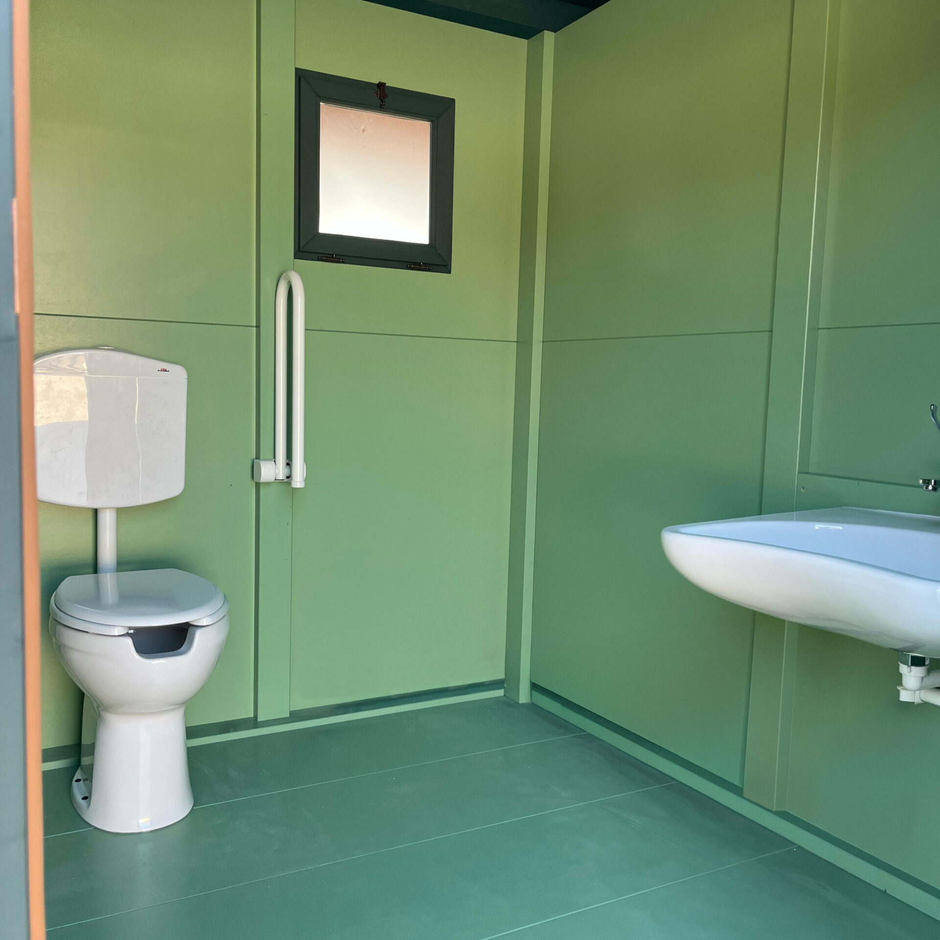 PARTICOLARI INTERNI DI BAGNO DA ESTERNO PER DISABILI