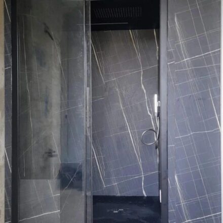 CABINA BAGNO TURCO ALL BLACK