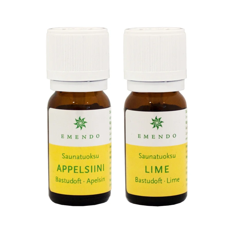 KIT con 2 oli essenziali all'Arancia e Lime - EMENDO KIT con 2 oli essenziali all'Arancia e Lime - EMENDO
