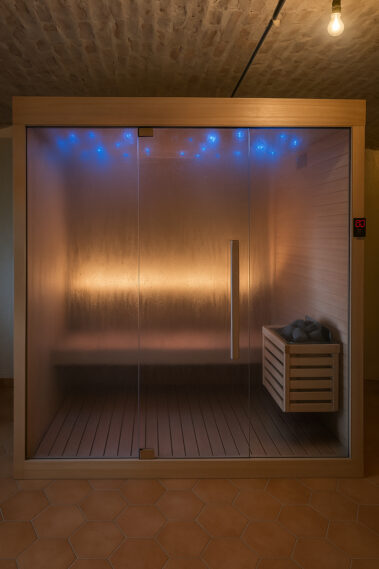 EFFETTO VETRO APPANNATO SU BIO SAUNA