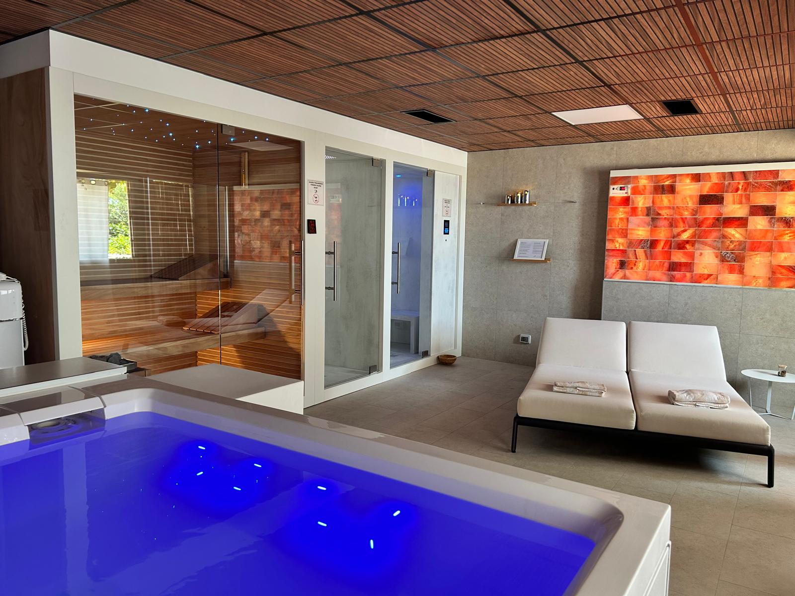 realizzazione zona spa per hotel