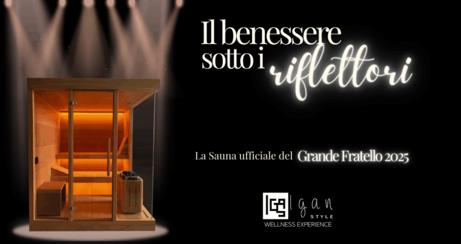 SAUNA GF NIP 2025 LA NOSTRA NUOVA SAUNA SCELTA DAL GRANDE FRATELLO NIP 2025