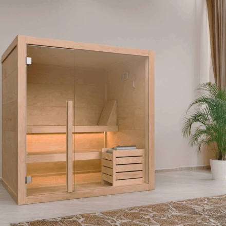 sauna finlandese indoor