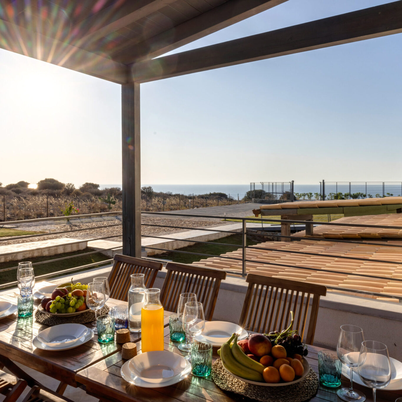 VILLA CON VISTA MARE