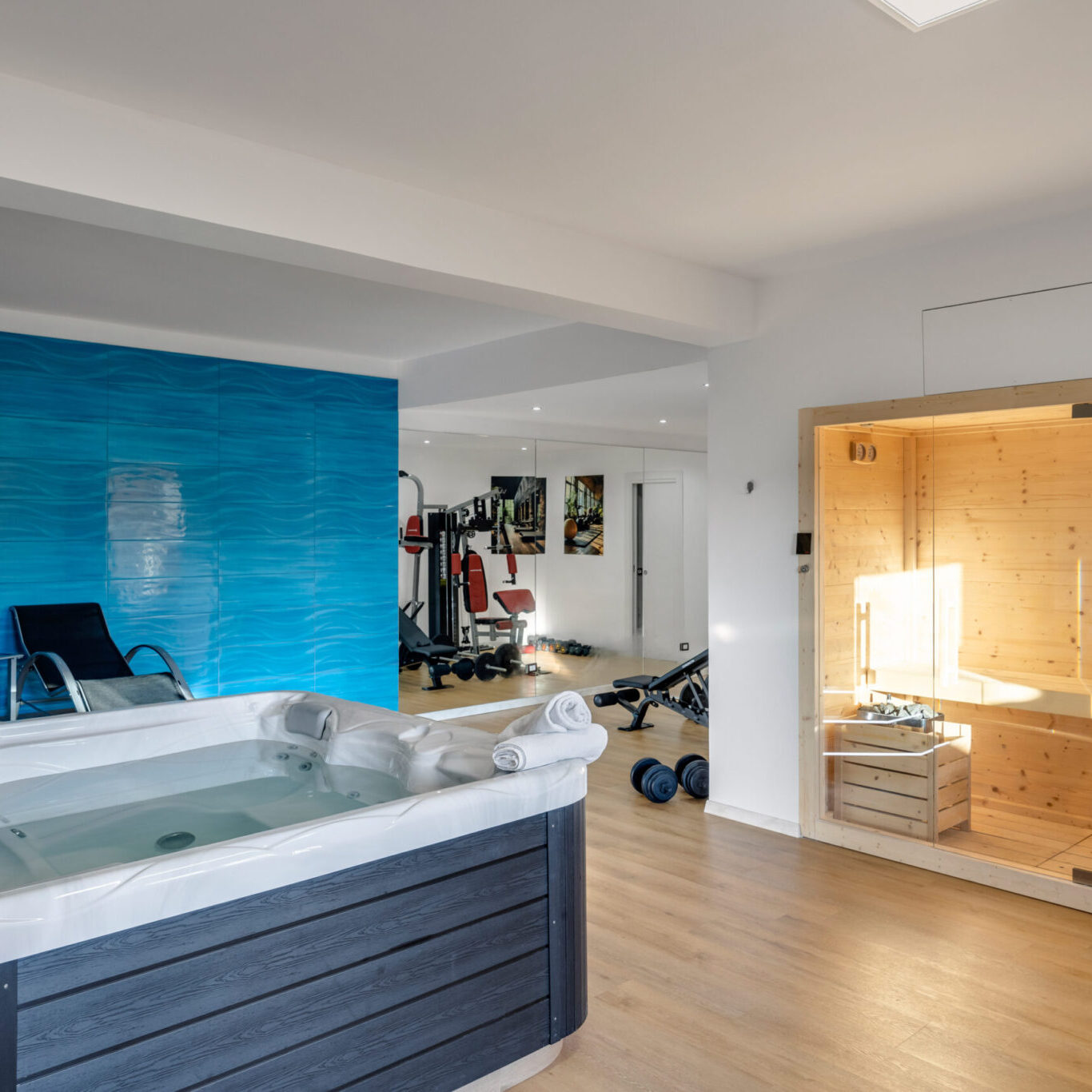 zona palestra e spa a San Vito Lo Capo