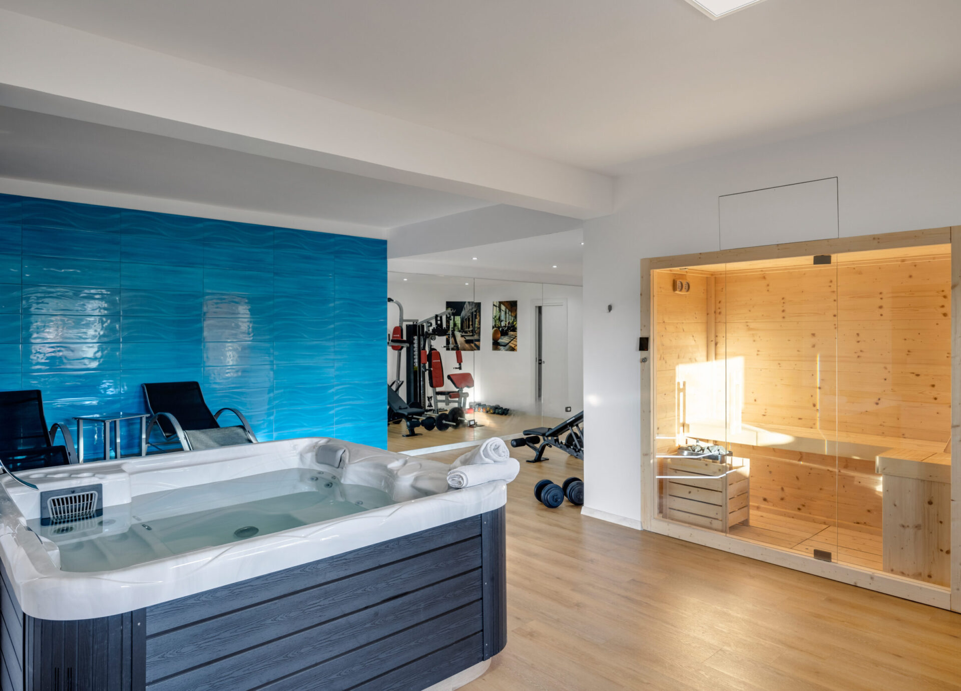 zona palestra e spa a San Vito Lo Capo