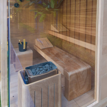 INTERNI SAUNA GRANDE FRATELLO